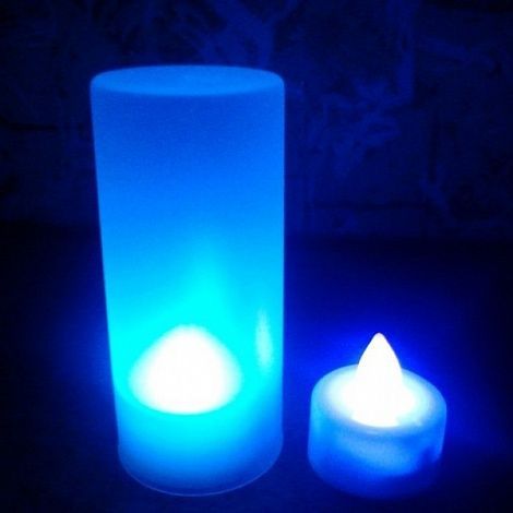 Светодиодная свеча LED Candle зеленый