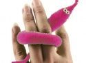 Волшебный Червячок Magic Worm (Червячок Мейзи) малиновый