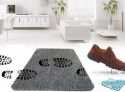 Супер впитывающий придверный коврик Ни следа Clean Step Mat  ( Серый)