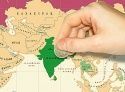 Скретч карта мира стираемая 58см х 82см, тубус (Стиральная карта)