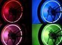 Светящиеся колпачки на ниппель Led Valve желтый, 1шт