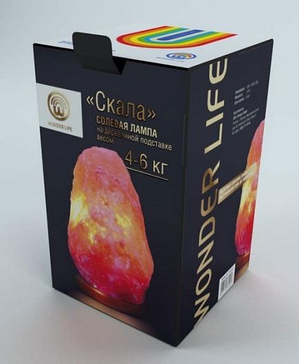 (Солевая) Соляная лампа Скала 4-6 кг