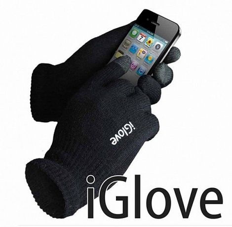 Перчатки для сенсорных экранов iGlove, черные