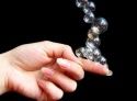Нелопающиеся мыльные пузыри, 21 мл (Немыльные пузыри) Touchable Bubbles, фиолетовый
